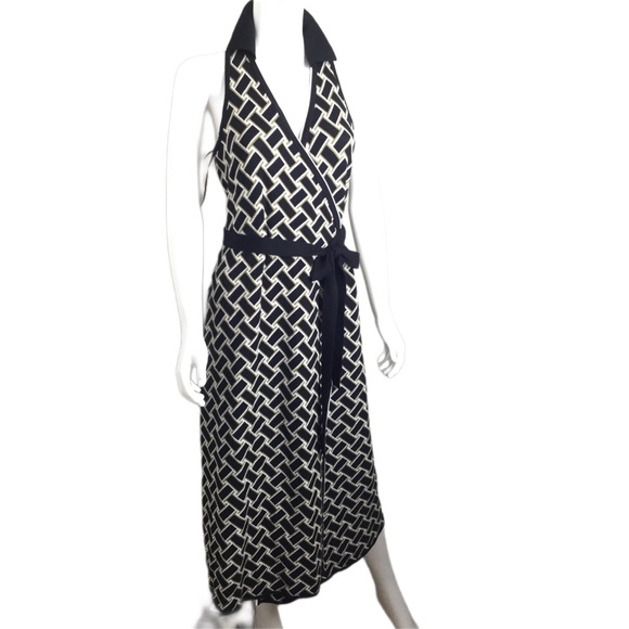 NWT Diane von Furstenberg Viscose Wrap Dress Medium - Picture 5 of 11